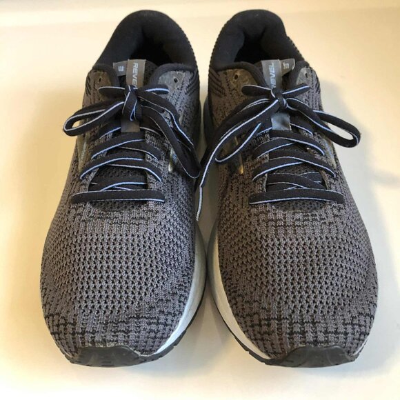 BROOKS Revel 3 DNA Running Athletic Sneaker Mesh Lace-up Grey 10 - Picture 3 of 10